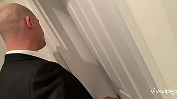 Older man spies and cums in mouth and on feet emotionally
