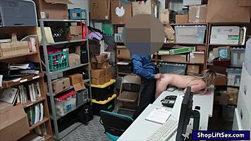 Thief in uniform Alyssa Cole pounded by perv police officer