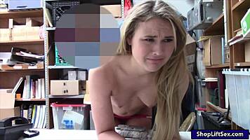 Thief in uniform Alyssa Cole pounded by perv police officer