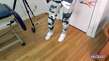 I Get My Petite Pussy Fucked Hard an Love the Creampie