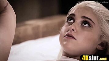 Cute Chloe Cherry Receives A Blindfold Surprise And An Unexpected Encounter