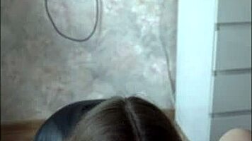 Performing Oral So Well and Swallowing Every Drop After Finishing