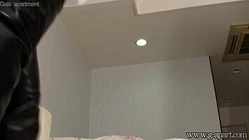 So, Petite Ruka Kanae Changes Uniforms On Webcam Voyeur