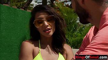 jealous man has a date with hot teen 18+ girl