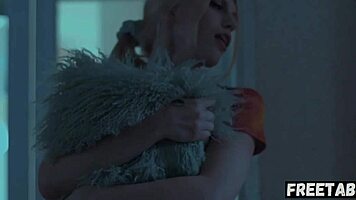 Suggestive Bed Sharing With Little 18+ Girl On Vacation