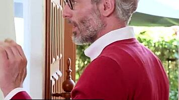 teamskeet - angel windell takes the biggest creampie in front of her stepdad