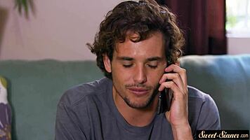 hey, glamcore teen sprayed with warm cum