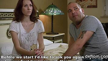 Tight Hairless Teen Spreads Virgin Vagina in Hardcore Defloration