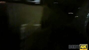 Pretty Debtor Engages In Rough Sex For Cash