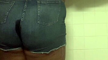 Teen Pees Then Farts In Bathroom