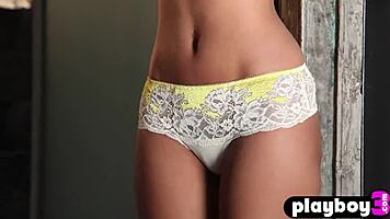 Black milf amina malakona strips lingerie and shows big fake tits up close 😍