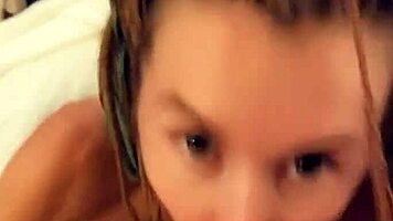 Amateur Morning Quickie Involves Oral And Swallowing