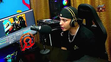 Ruan asks for a kiss bruna lambertini sits naked on his lap his cock rises - podcast pupum no barraco complete in sheer red 👄