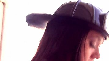 Young firewoman, put out my flaming limb?