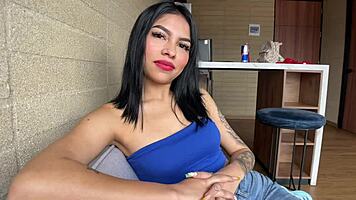 First casting pov sex with natural latina teen