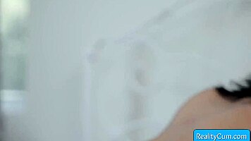 scarlett alexis derrick pierce busty natural teen 18+ brunette loves it deep inside her doggy style