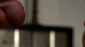 He Cums On Her Hard Nipples And Navel Piercing