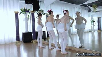 teen strapon orgy first time ballerinas
