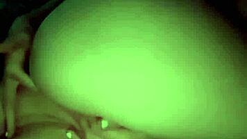 Horny American exchange student gives girlfriend experience 😍