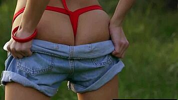 petite all natural ukrainian blondie emily rise stripping among large cacti