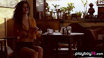 Petite Hungarian Beauty Luca Miklosi Presents Her Hairy Pussy!