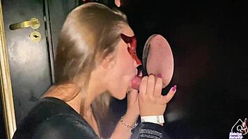 is my wife doing glory hole with a stranger?