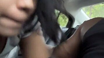 I sucked the driver's huge dick to pay.