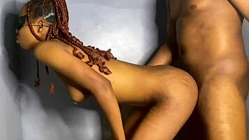 Ebony Babe Wants Some Black Cock In Her