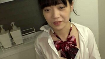 18-Year-Old Beauty Excited By Erotic DVD, Enjoys Intense Sex With Old Man