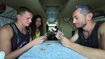 Cuckold Lost Wife At Cards, Watches Stranger Fuck Her!