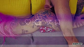 best pov girl challenged to suck cock in public 😈