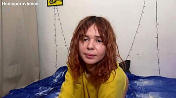 Super Cute Teen Girl Masturbating To Orgasm