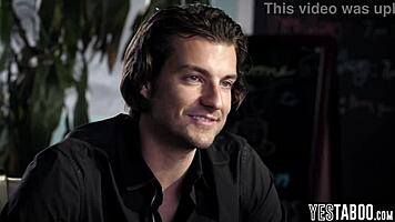 wow, the flight attendant milf flirts and hooks up with married stranger!