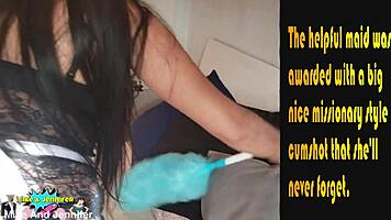 Hot latina maid performs kinky pov roleplay