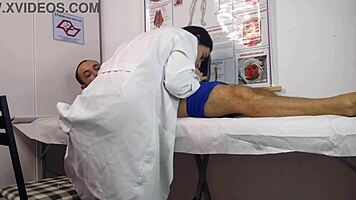 o pau levantou na frente da enfermeira