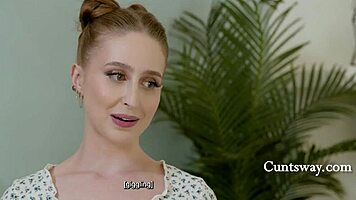 Laney Grey Orgasms in Lesbian Fun!