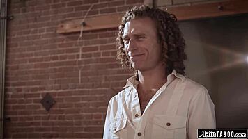 The desperate big tits actress engages in rough fucking, blowjob, and titty fuck for the role