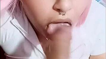 Cogiendo a la puta mexicana despues de fiesta de disfraces por su maestro