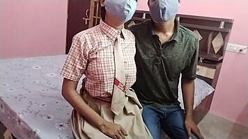 Oh, this 18 year old virgin teen loves first doggy sex!