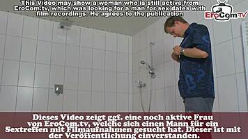 why is that german natural blonde seducing me in the shower?