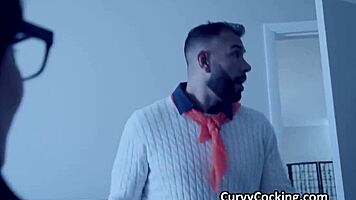 Velma's big tit bouncing riding big cock