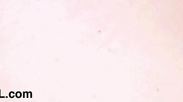 Radiant blonde beauty naked close-up