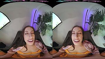 Sexy Brunette Wakes Up Horny And Wants You To Fuck Her In Virtual Reality