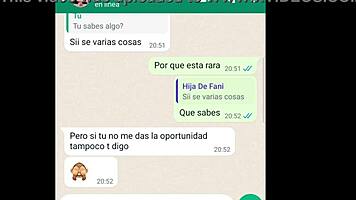 Quiero que cojas otra vez ella no se va a enterar