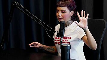 Annie Clementine Gets Nervous During Service, Thinks They'll Fuck Her Ass, Gets Tattoo in Orgy and Exposure