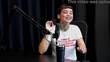 Annie Clementine Gets Nervous During Service, Thinks They'll Fuck Her Ass, Gets Tattoo in Orgy and Exposure