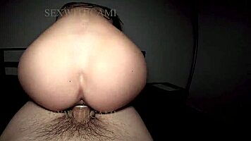 Teen Babe Riding Big Cock Until Feeling It All Inside Her Tight Pussy