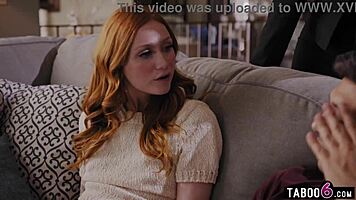 Petite milf prevents teens from fighting in taboo fantasy scenario