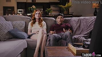 Petite milf prevents teens from fighting in taboo fantasy scenario