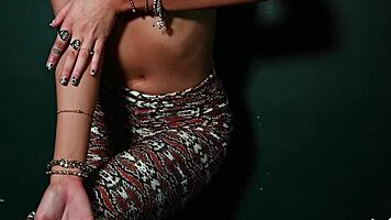 Nervous big titted teen 18+ ashlyn chere introducing her sexy nipple piercings